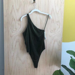NWT Urban Outfitters One Shoulder bodysuit